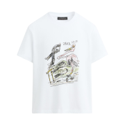 Zara x Andersson Bell Graphic T-Shirt White