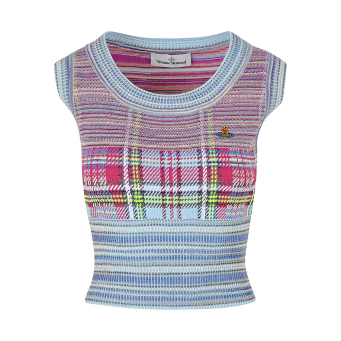 (W) 비비안 웨스트우드 타르탄 탑 맥켄디 타르탄((W) Vivienne Westwood Tartan Top Macandy Tartan) - 1