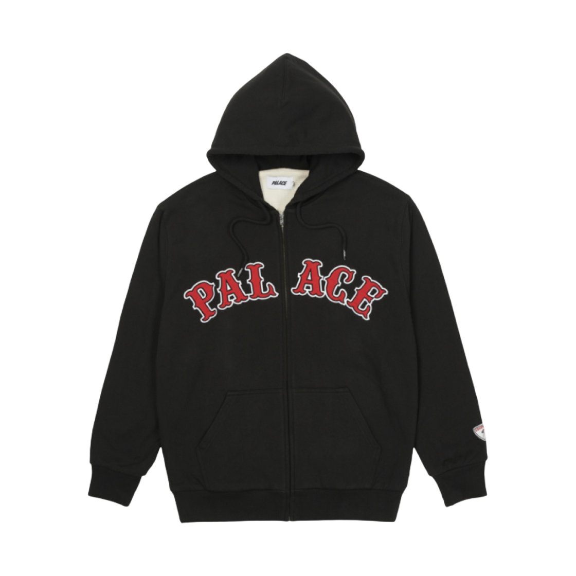 팔라스 아치 후드 집업 블랙 - 22SS(Palace Arch Zip Hood Black - 22SS) - 1