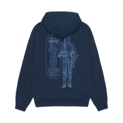 Stussy Well Suited Zip Hoodie Navy