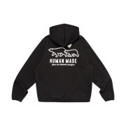 Human Made Fleece Sweat Zip Hoodie Black