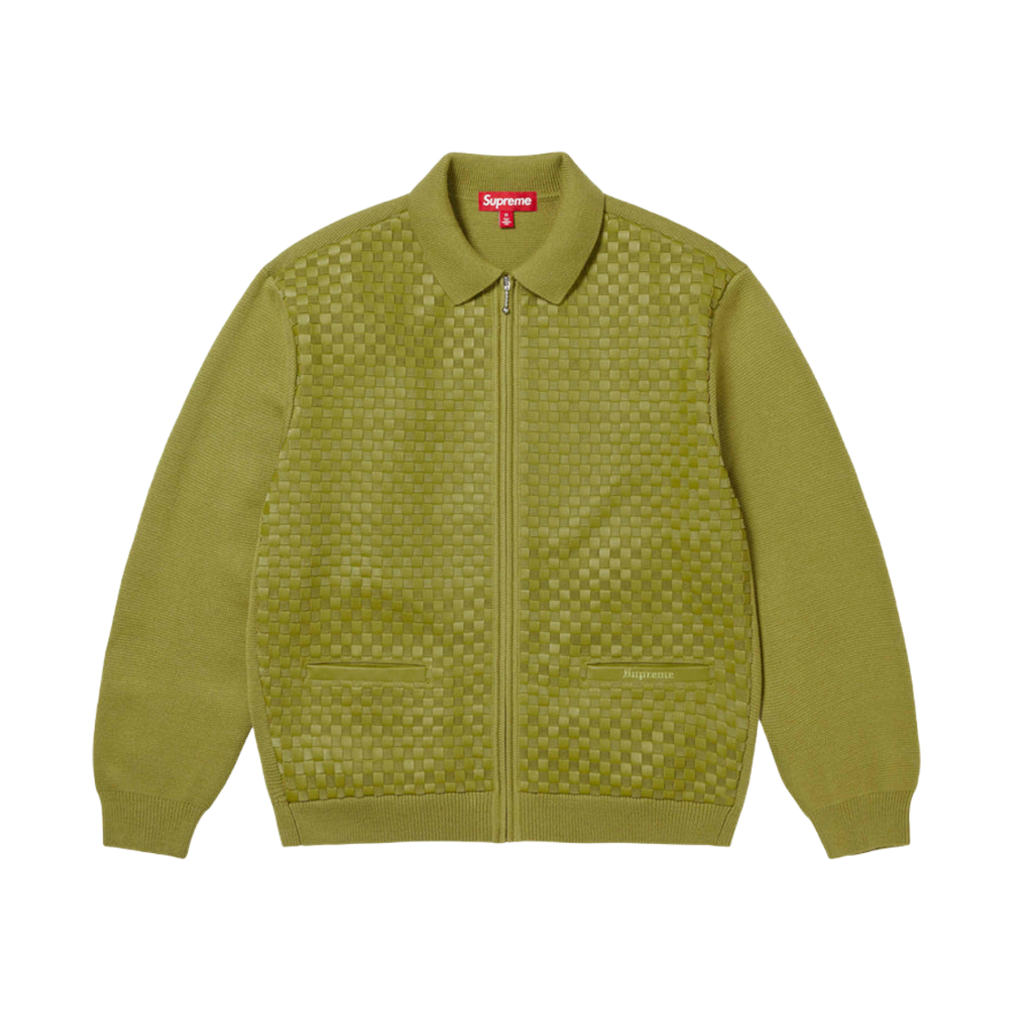 Supreme Dashes Zip Up Knit Polo BOXロゴ Supreme Dashes Zip Up Knit Polo BOXロゴ Supreme Dashes Zip Up Knit