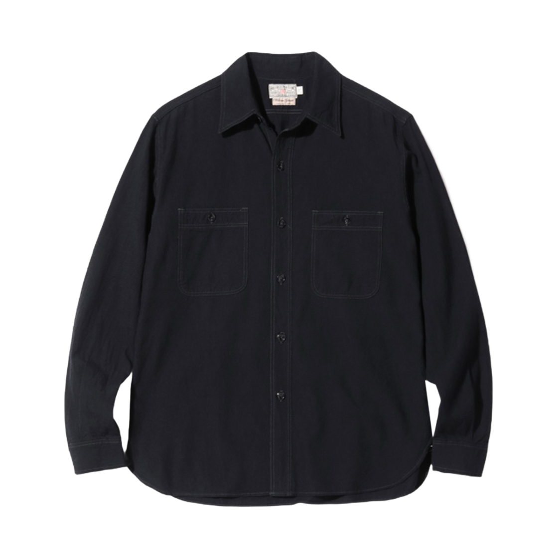 BR29143 Buzz Rickson's William Gibson Collection Chambray Work Shirts Black