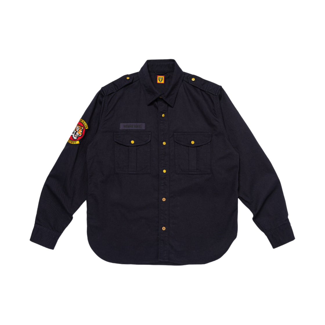 HM27SH001 Human Made Boy Scout Shirt Navy