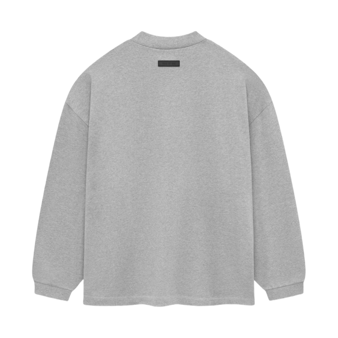 에센셜 헤비 저지 롱슬리브 티셔츠 라이트 헤더 그레이 - 24SS(Essentials Heavy Jersey Long Sleeve T-Shirt Light Heather Grey - 24SS) - 2