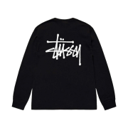 Stussy Basic Stussy LS T-Shirt Black