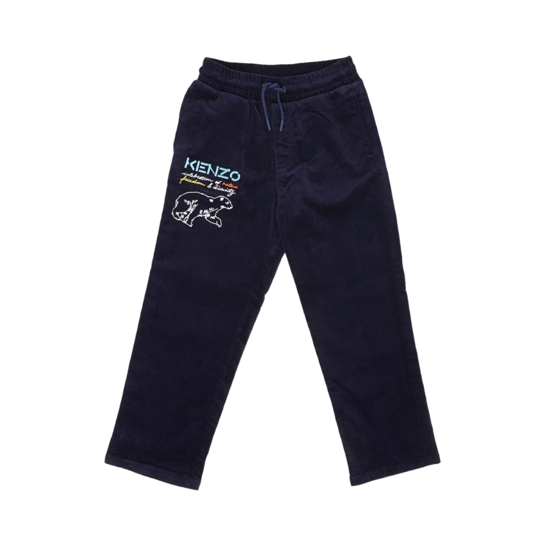 (키즈) 겐조 로고 팬츠 네이비((Kids) Kenzo Logo Pants Navy)