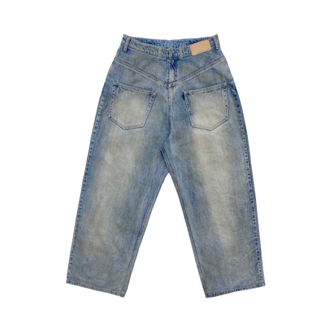 프로젝트 G/R 코티드 백워드 데님 팬츠 블루(Project G/R Coated Backward Denim Pants Blue)