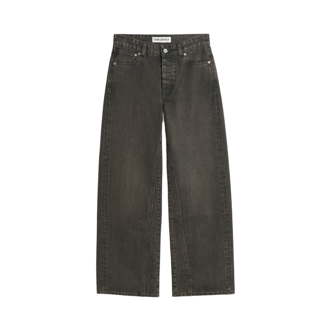 OUR LEGACY トレフルカットシンス W2255TCC BLACKCOATEDWASH Our Legacy - Treble Cut Black Coated Wash