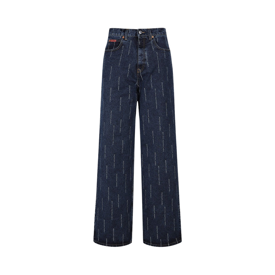 마틴 로즈 와이드 레그 진 미드 워시 익스펙트 퍼펙션(Martine Rose Wide Leg Jean Mid Wash Expect Perfection)