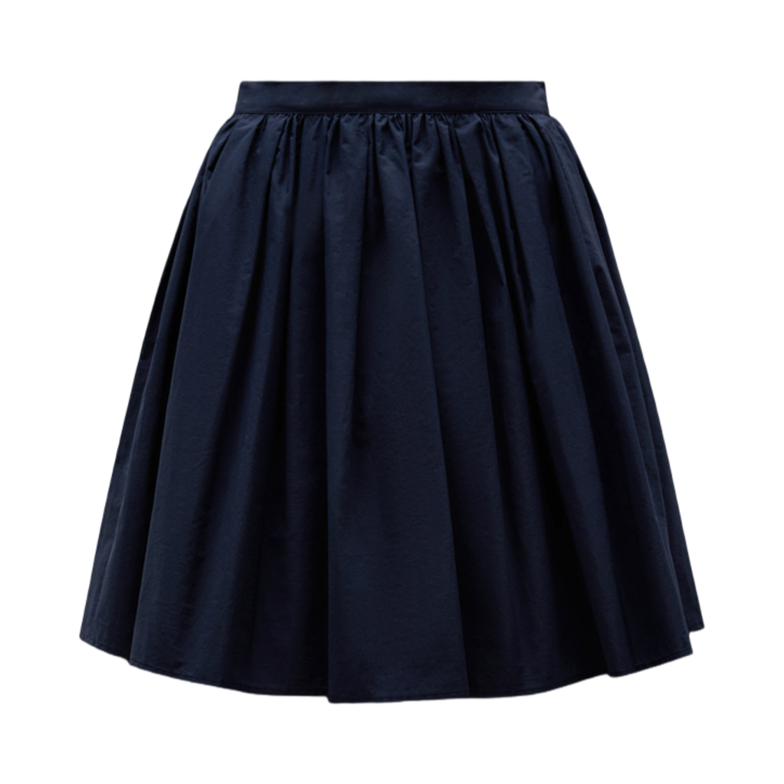 (W) 몽클레르 코튼 미니 스커트 나이트 블루 - 23SS((W) Moncler Cotton Mini Skirt Night Blue - 23SS) - 1