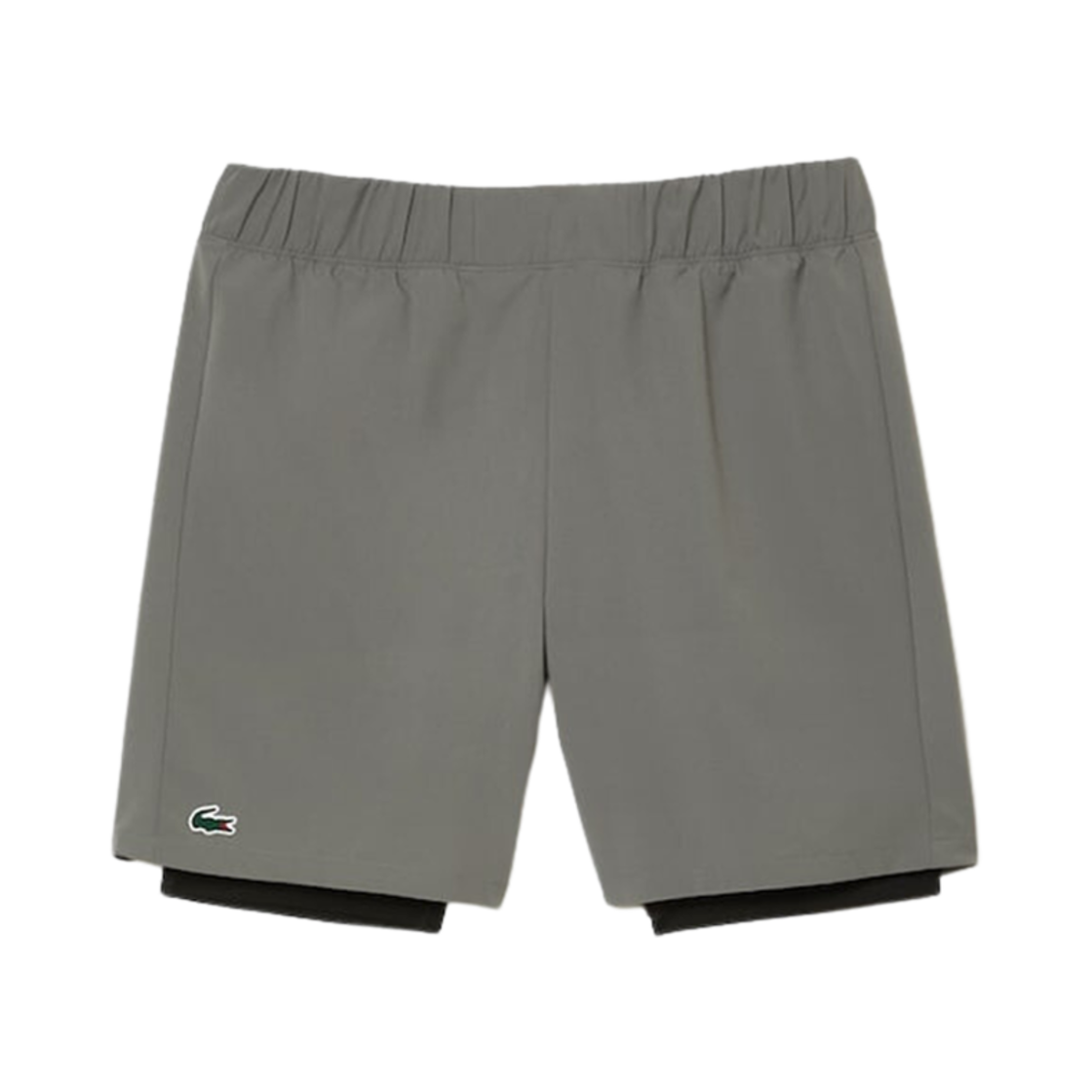 라코스테 액티브 스포츠 쇼츠 그레이 블랙(Lacoste Active Sports Shorts Grey Black) - 1