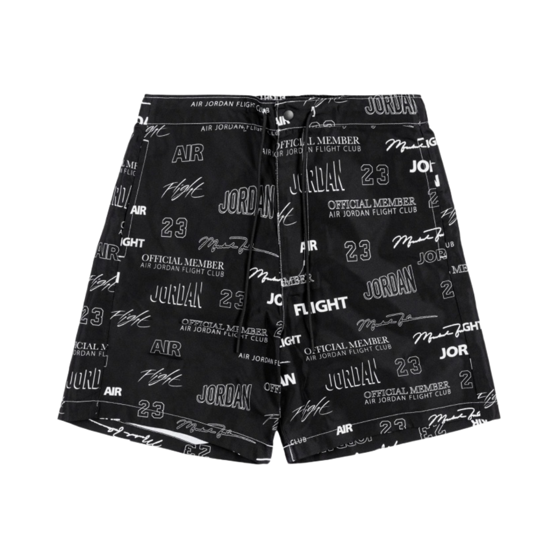 조던 플라이트 MVP 우븐 쇼츠 오프 느와르 - 아시아(Jordan Flight MVP Woven Shorts Off Noir - Asia) - 1