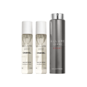 Chanel Allure Homme Sport Eau Extreme Eau De Parfum Twist and Spray Refillable Bottle 3 x 20ml