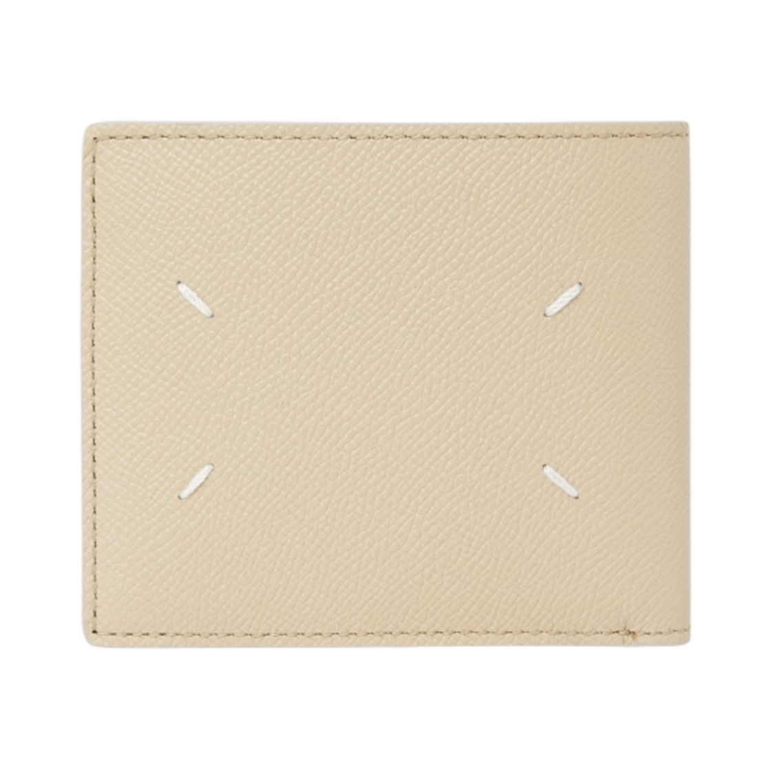 S35UI0435P4745T2086 Maison Margiela Bovine Leather Bi-Fold Wallet Beige