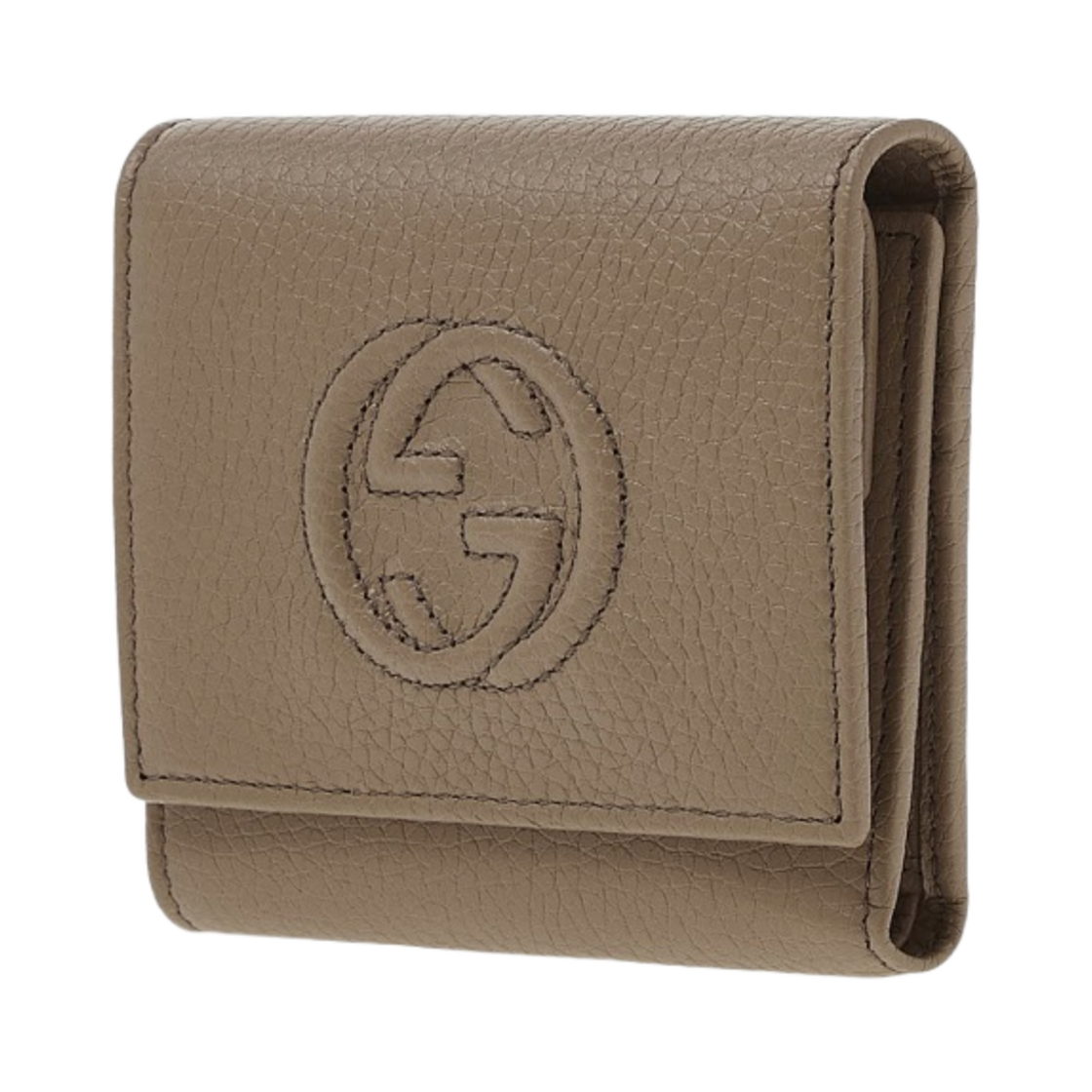 구찌 소호 플랩 지갑 로즈 베이지(Gucci Soho Flap Wallet Rose Beige) - 2
