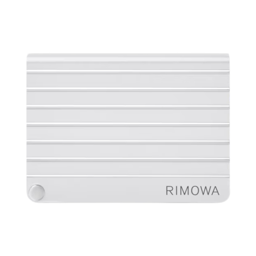 Rimowa Aluminium Card Holder Silver