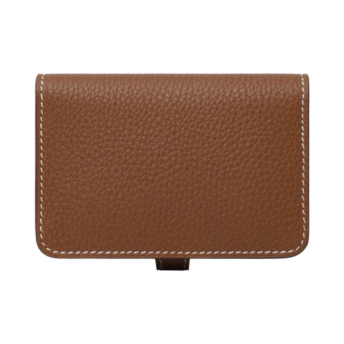 H044083CK37 Hermes Dogon Card Holder Togo & Palladium Gold - #2