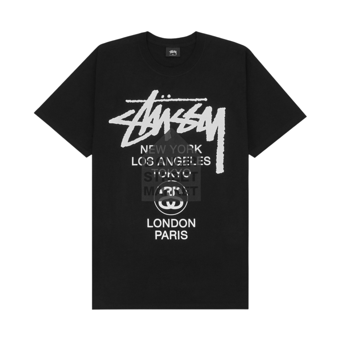 ★韓国の人気★【STUSSY】★Stussy Dance Energy T-Shir.t★ Stussy Dance Energy Tee Black New with tag Size : L (46/30.5
