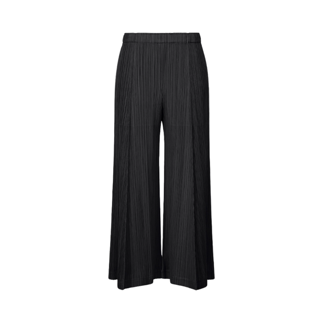 PP56-JF373-15 (W) Pleats Please Issey Miyake Thicker Bottoms 1 Trousers Black