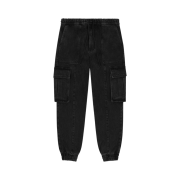 Juun.J Cargo Jogger Denim Pants Black - 22SS