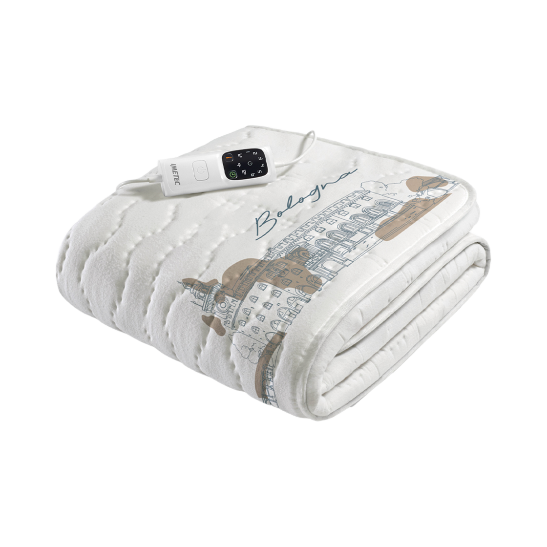03215 IMETEC Pure Cotton Electric Blanket Single IMB-095