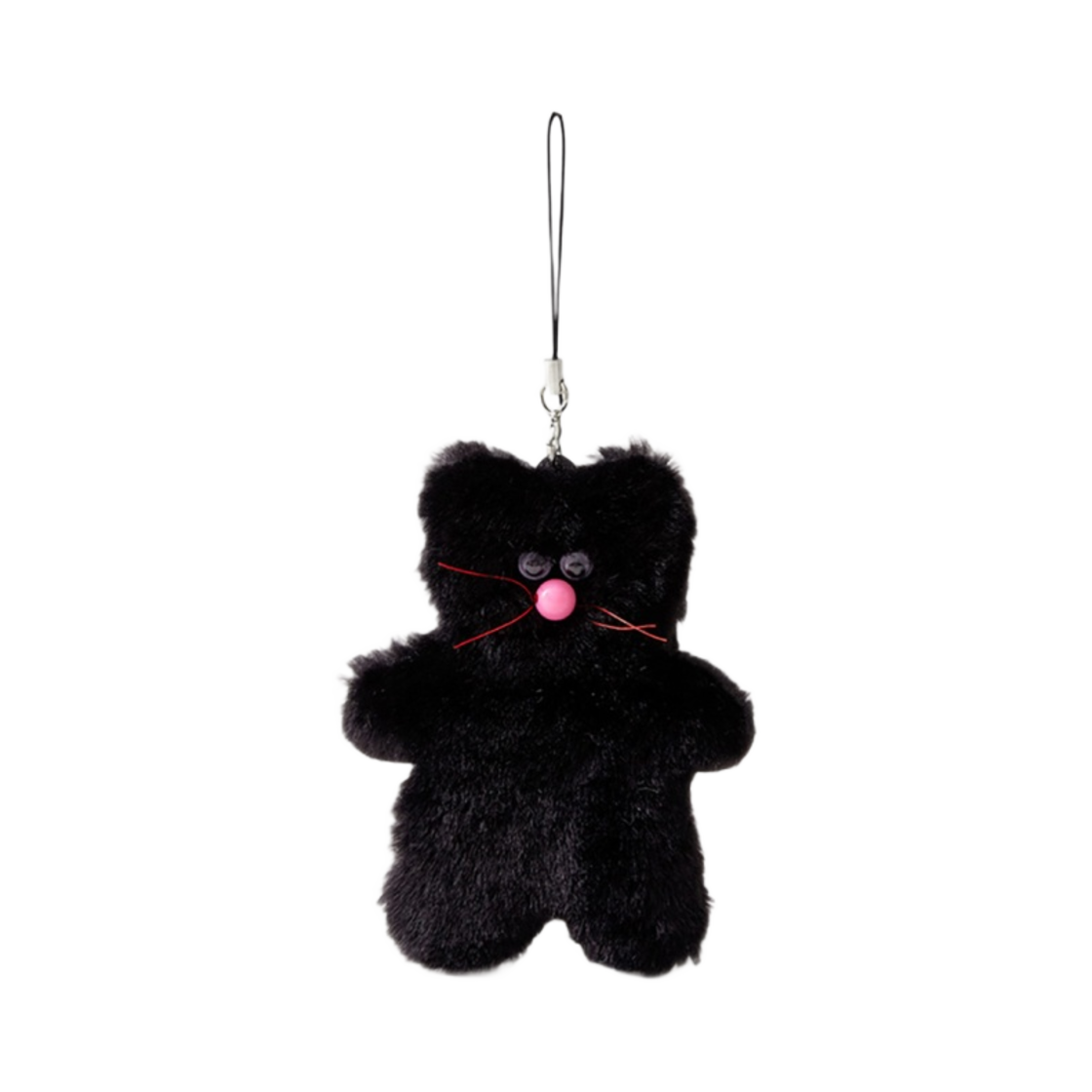 모남희 블핑이 미니 프렌즈 폰 스트랩 블랙(Monamhee Beulpingi Mini Friends Phone Strap Black)