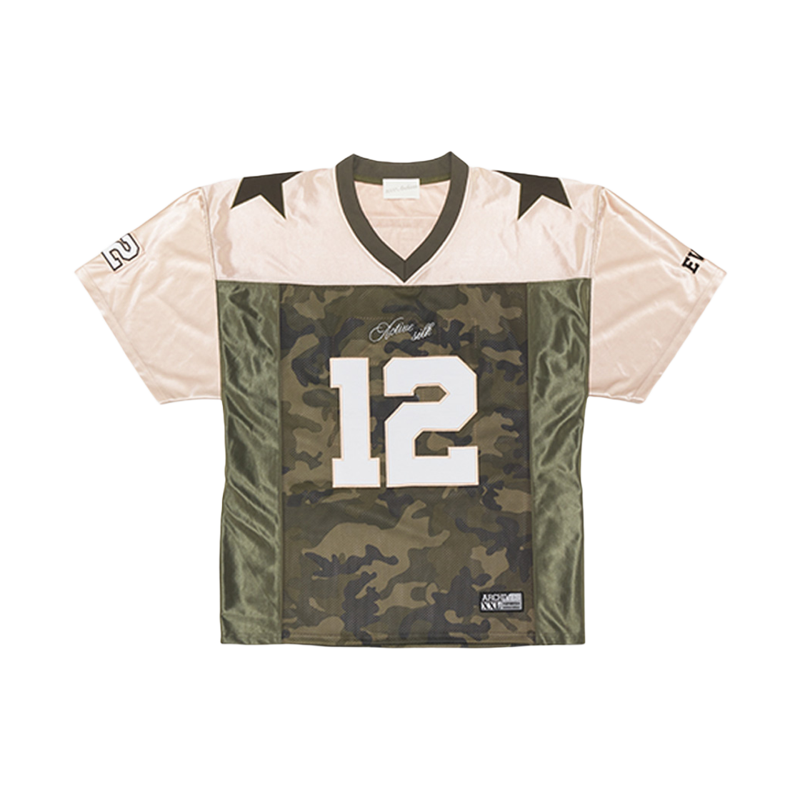 2000아카이브스 풋볼 티셔츠 코랄 카모