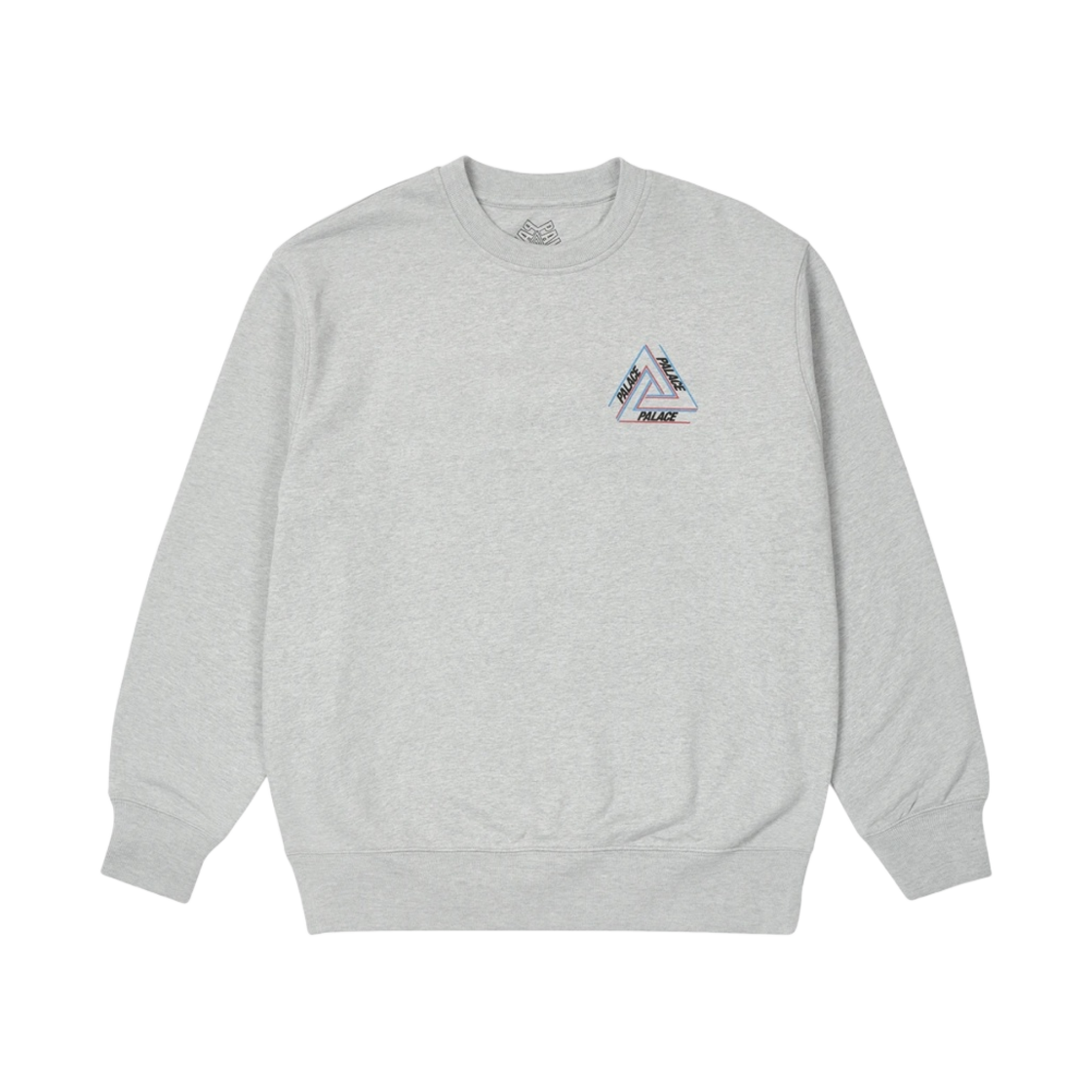 팔라스 베이지컬리 어 트라이퍼그 크루넥 그레이 말 - 21FW(Palace Basically A Tri-Ferg Crew Grey Marl - 21FW) - 2