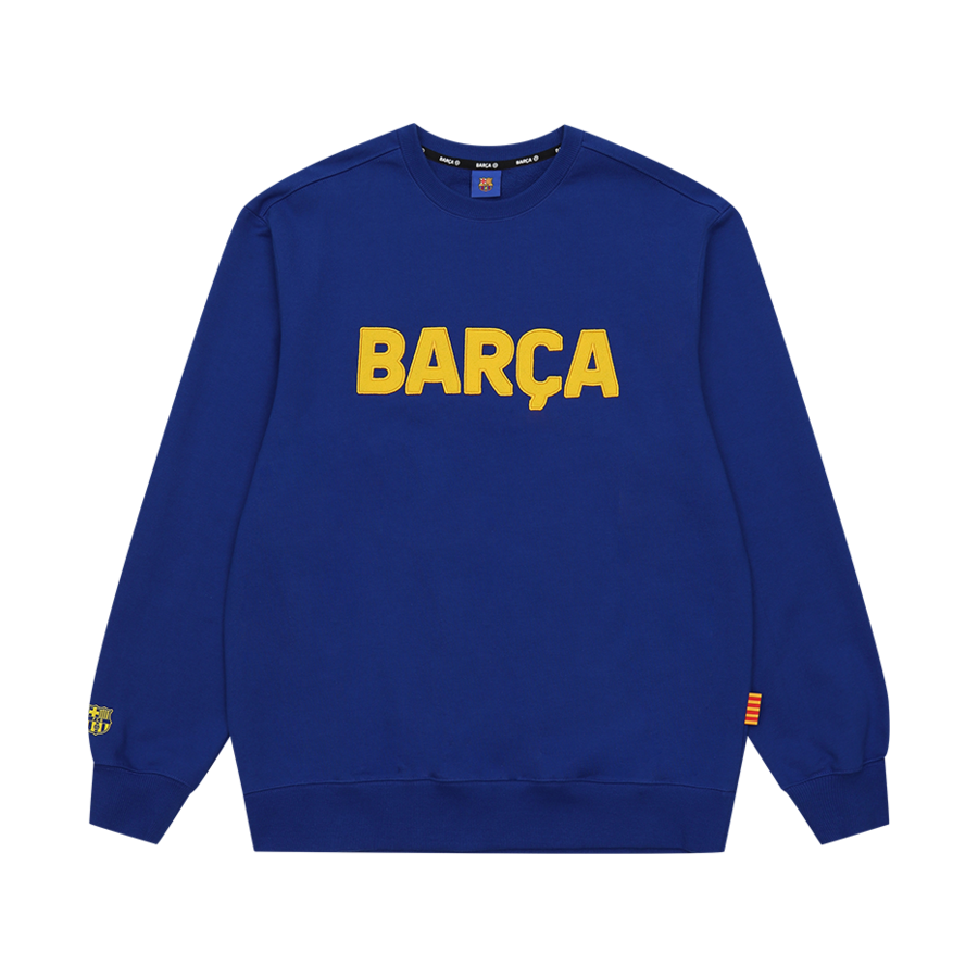 FC 바르셀로나 클래식 맨투맨 블루(FC Barcelona Classic Line Sweatshirt Blue)