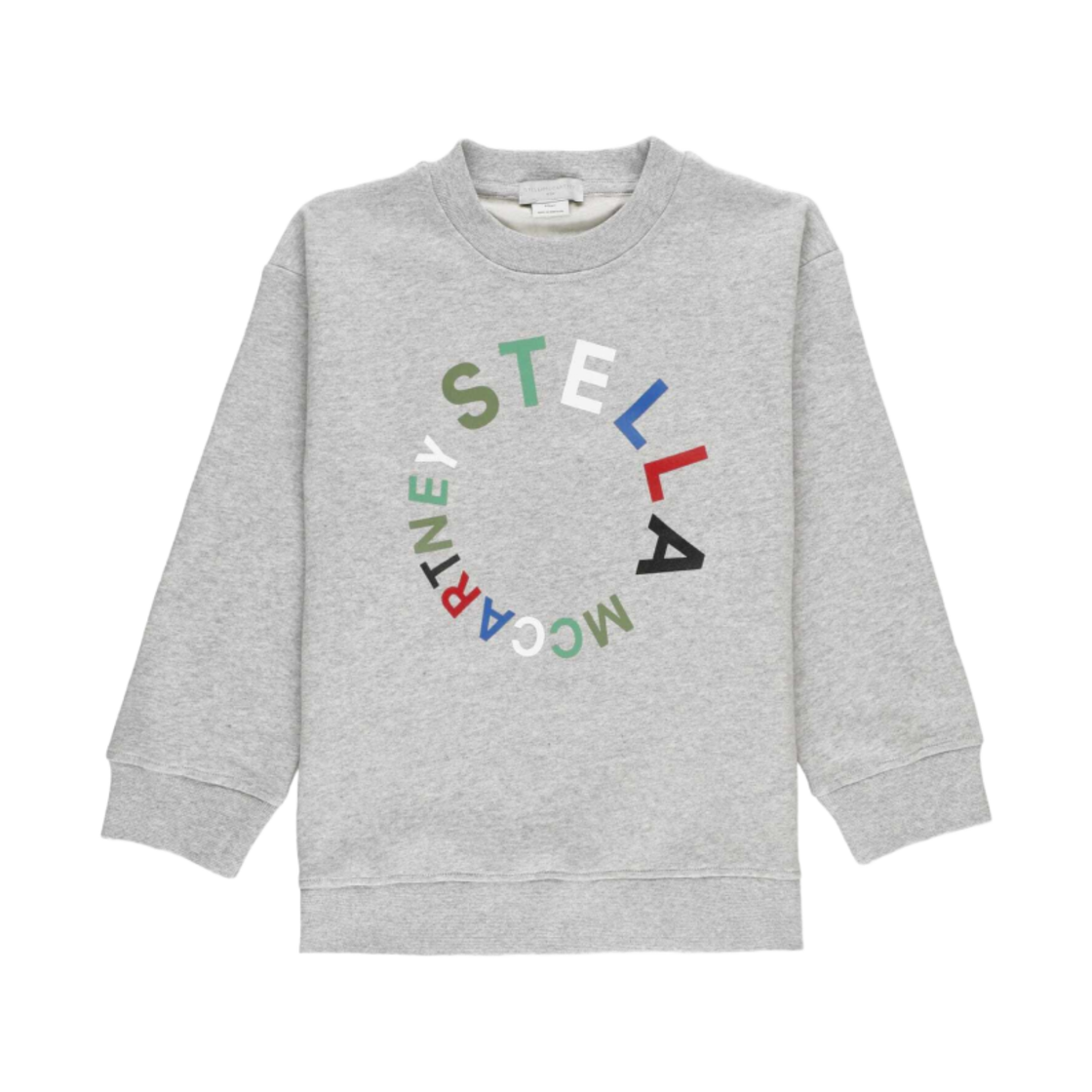 (키즈) 스텔라 맥카트니 로고 프린트 스웨트셔츠 그레이((Kids) Stella McCartney Logo Print Sweatshirt Grey)