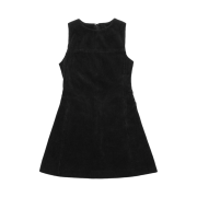 STU Women Corduroy Dress Black