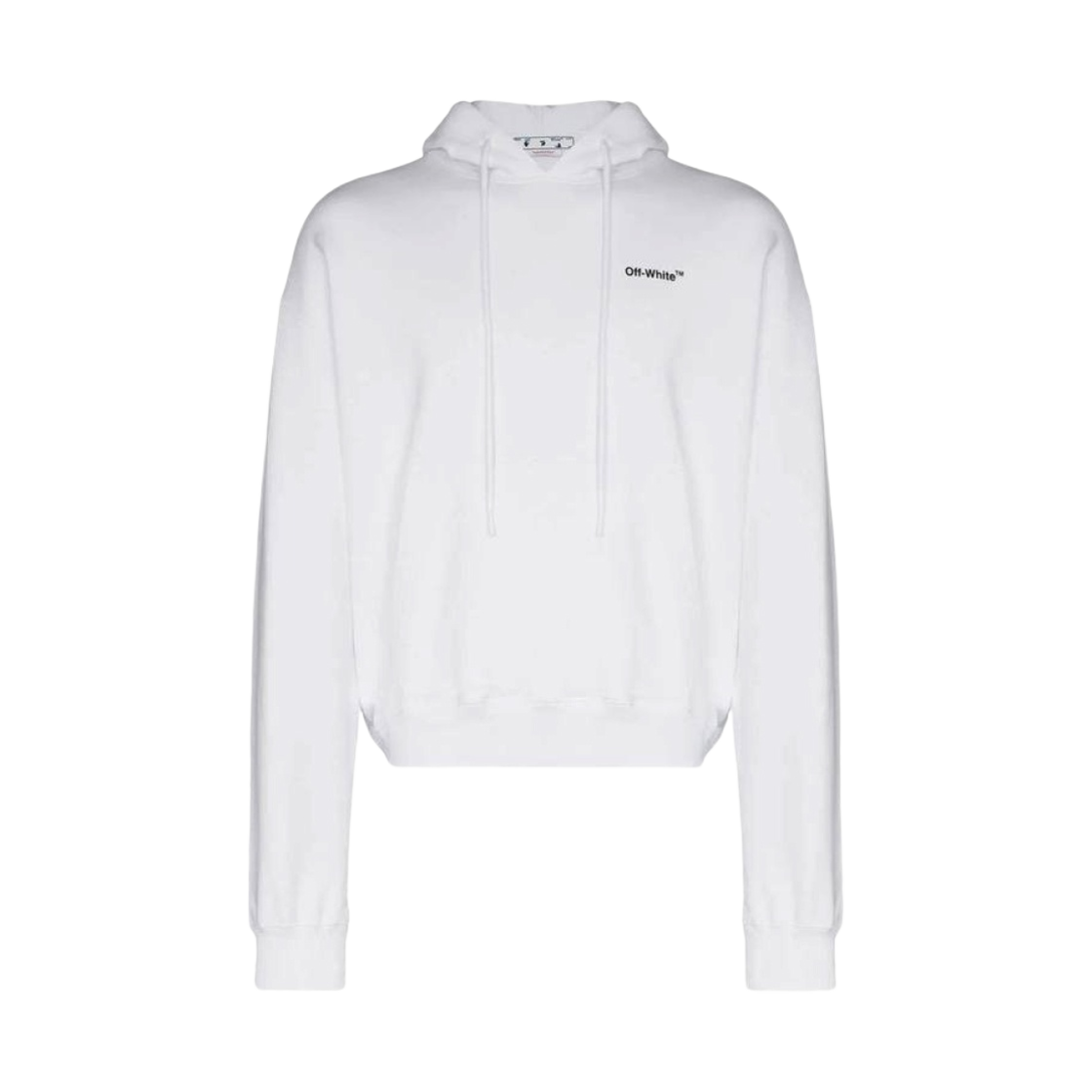 오프화이트 카라바지오 애로우 오버 후드 화이트(Off-White Caravaggio Arrow Over Hoodie White) - 1