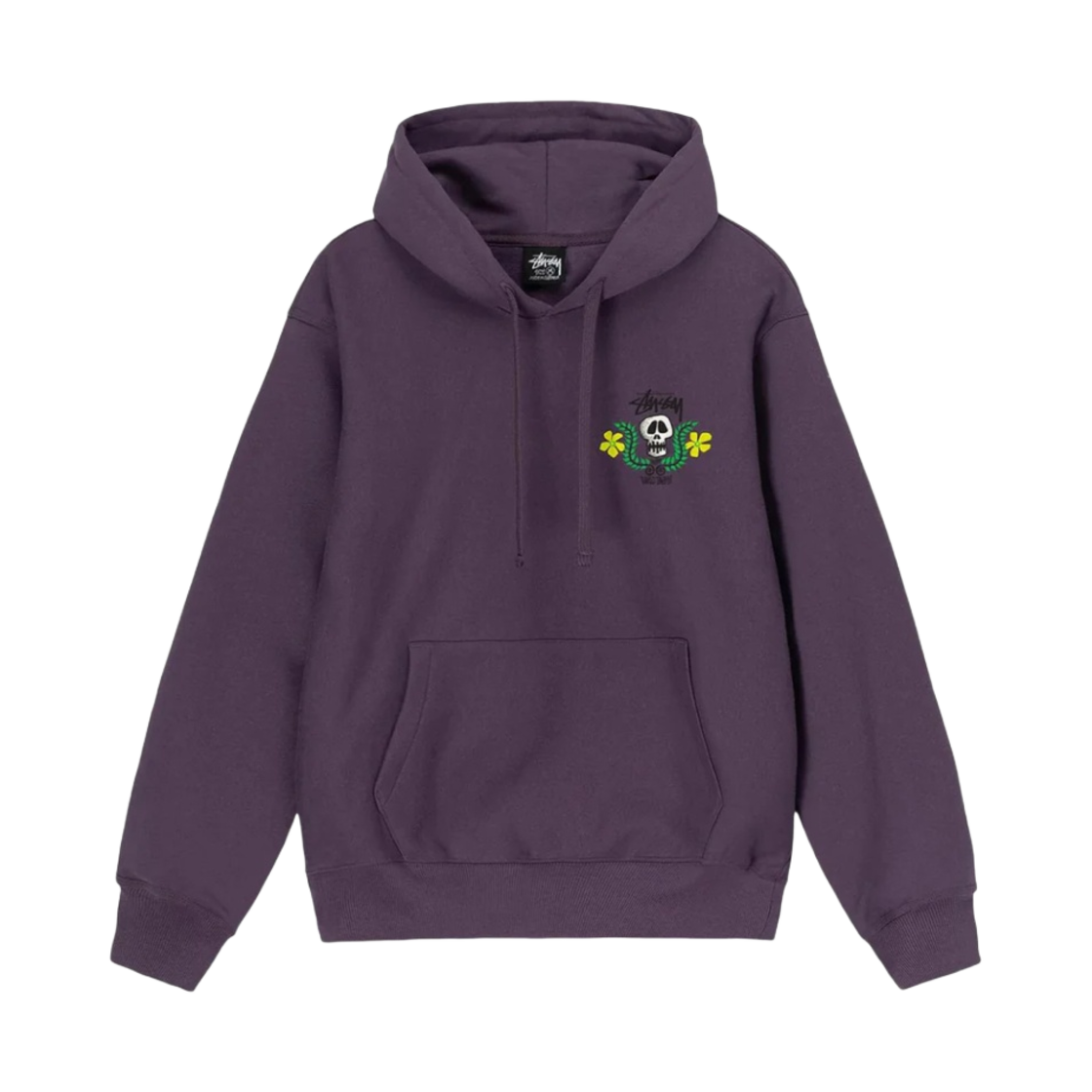스투시 스컬 크레스트 후드 그레이프(Stussy Skull Crest Hoodie Grape) - 2