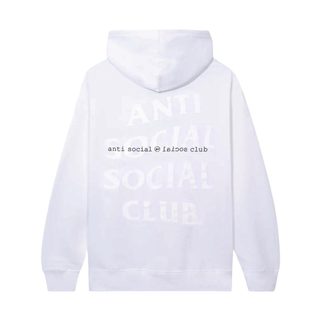 안티 소셜 소셜 클럽 x 프라그먼트 타입 A 후드 화이트(Anti Social Social Club x Fragment Type A Hoodie White) - 2