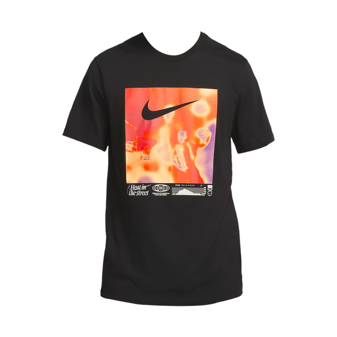 FJ2335-010 Nike Dri-Fit Basketball T-Shirt Black - Asia