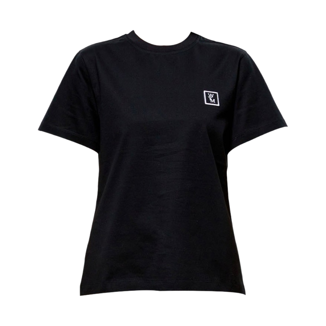 (W) 우영미 코튼 백로고 티셔츠 블랙 - 23FW((W) Wooyoungmi Cotton Back Logo T-Shirt Black - 23FW) - 2