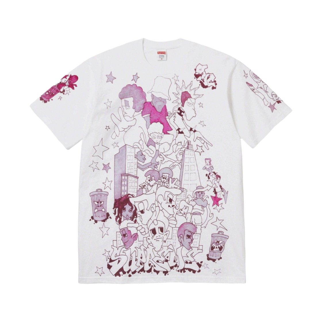 - Supreme Downtown T-Shirt White - 23FW