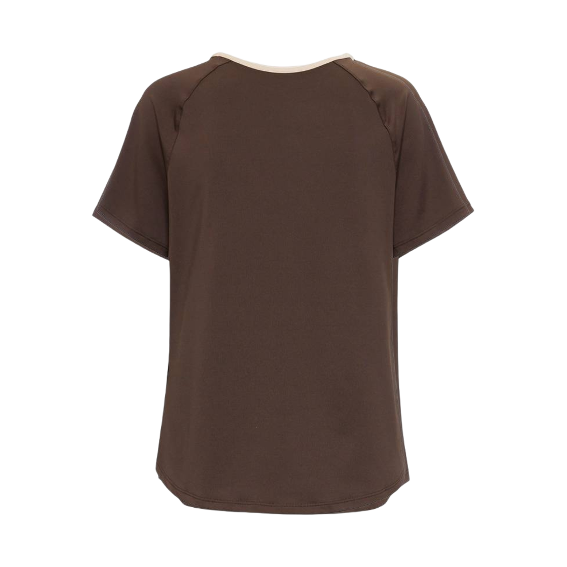 (W) 나이키 에어 드라이핏 티셔츠 바로크 브라운 샌드 드리프트 - 아시아((W) Nike Air Dri-Fit T-Shirt Baroque Brown Sand Drift - Asia) - 2