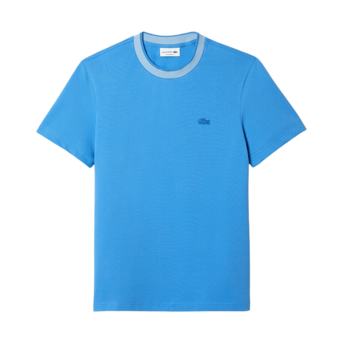 라코스테 피케 저지 티셔츠 화이트(Lacoste Pique Jersey  T-Shirt White) - 1