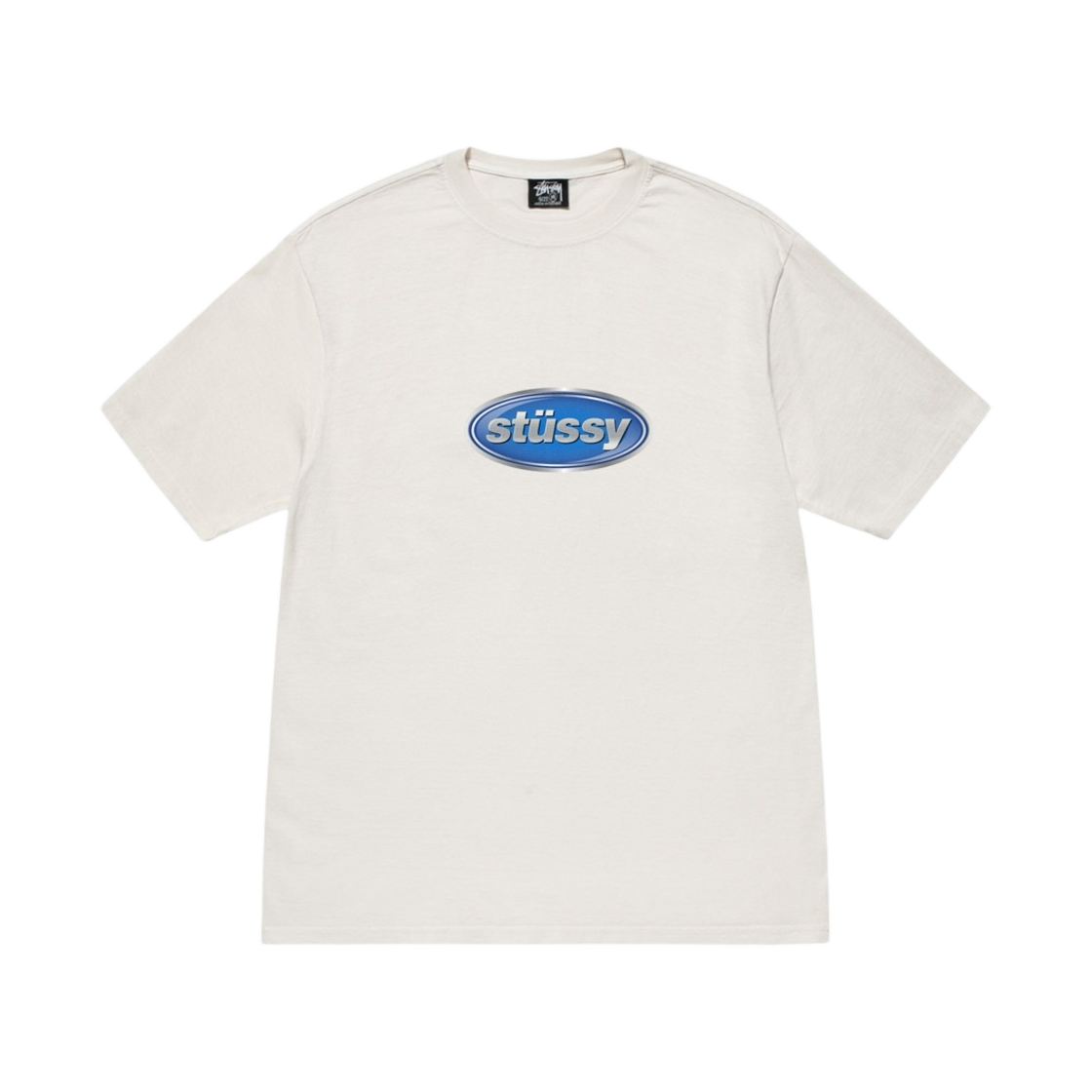 스투시 엠블럼 티셔츠 피그먼트 다이드 내츄럴(Stussy Emblem T-Shirt Pigment Dyed Natural) - 1