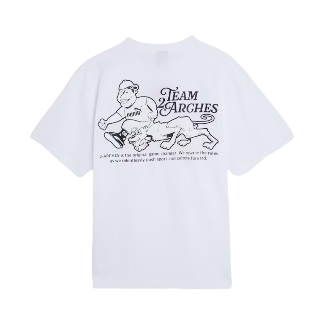 푸마 x 발란사 그래픽 티셔츠 2 푸마 화이트(Puma x Balansa Graphic T-shirt 2 Puma White) - 2