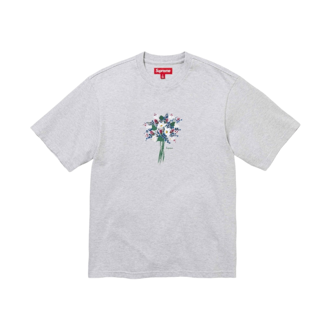 슈프림 부케 숏슬리브 탑 스트라이프 - 24SS