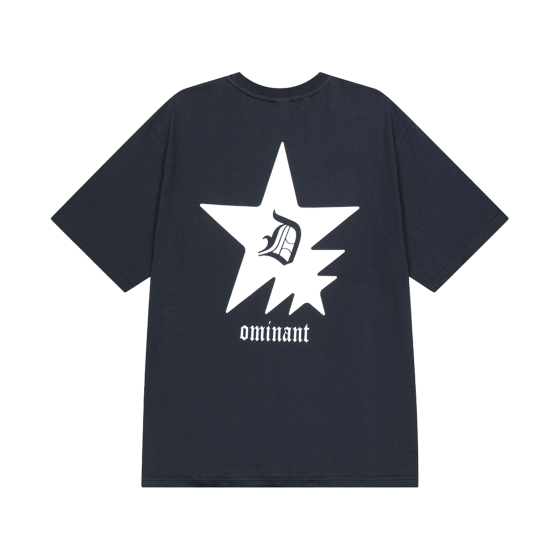 도미넌트 스타 로고 티셔츠 네이비(Dominant Star Logo T-Shirts Navy)