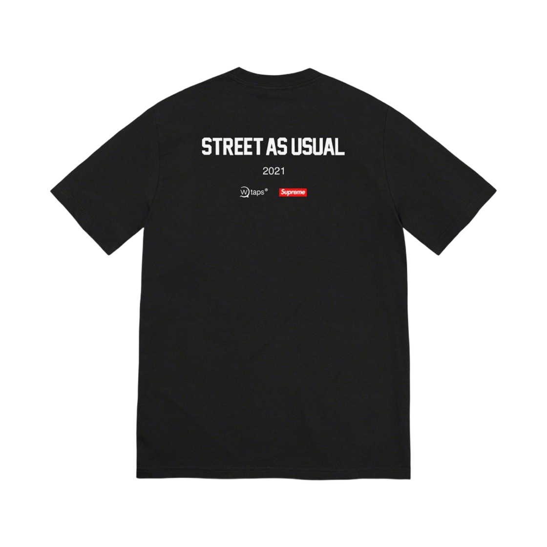 슈프림 x 더블탭스 식'엠! 티셔츠 블랙 - 21FW(Supreme x WTAPS Sic'em! T-shirt Black - 21FW) - 2
