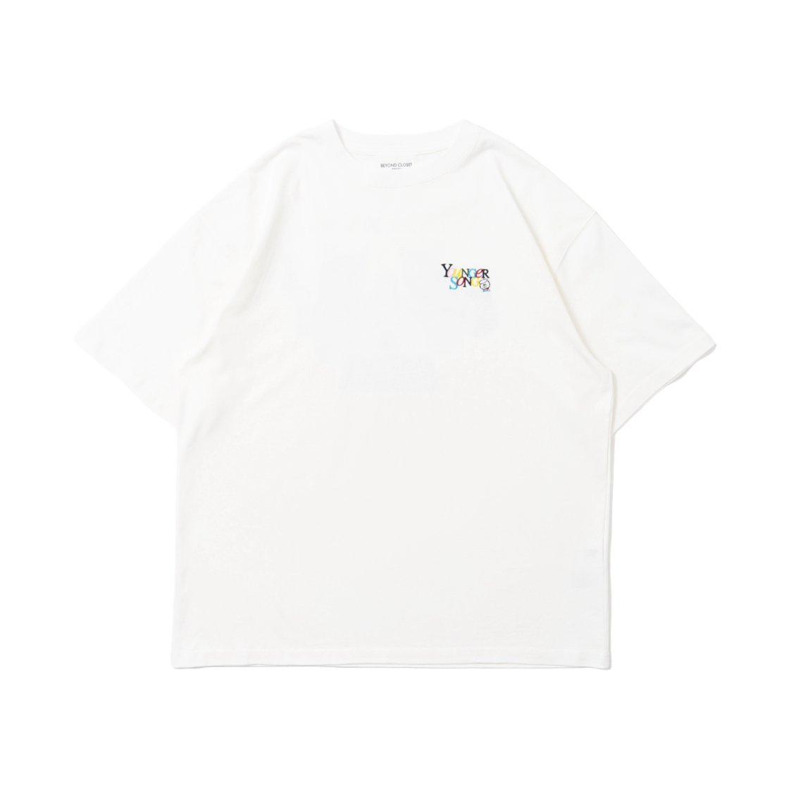BC25SPRS90VW Beyond Closet X Younger Song Graphic 1/2 T-Shirt Vintage White