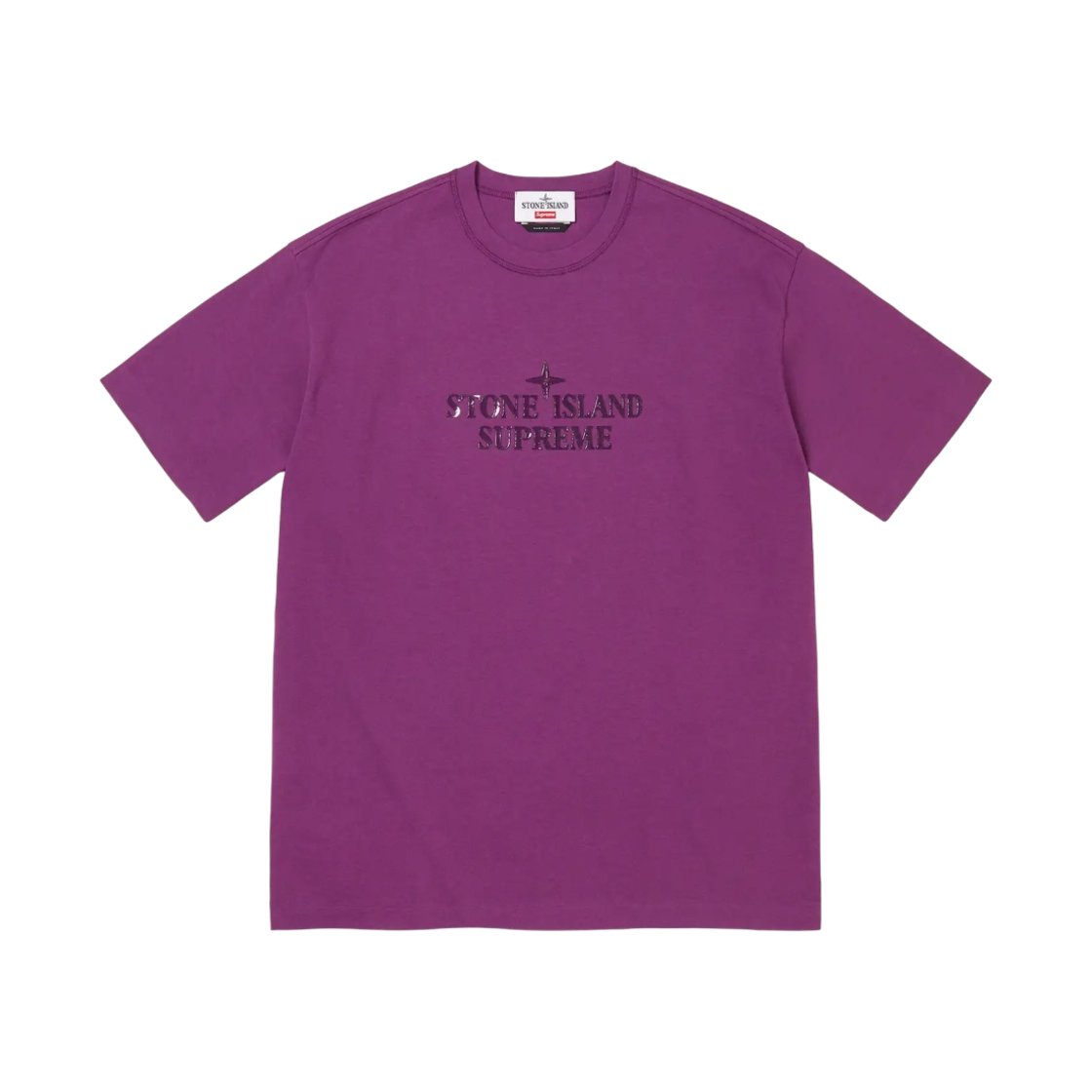 슈프림 x 스톤 아일랜드 숏슬리브 탑 퍼플 - 22SS(Supreme x Stone Island S/S Top Purple - 22SS)
