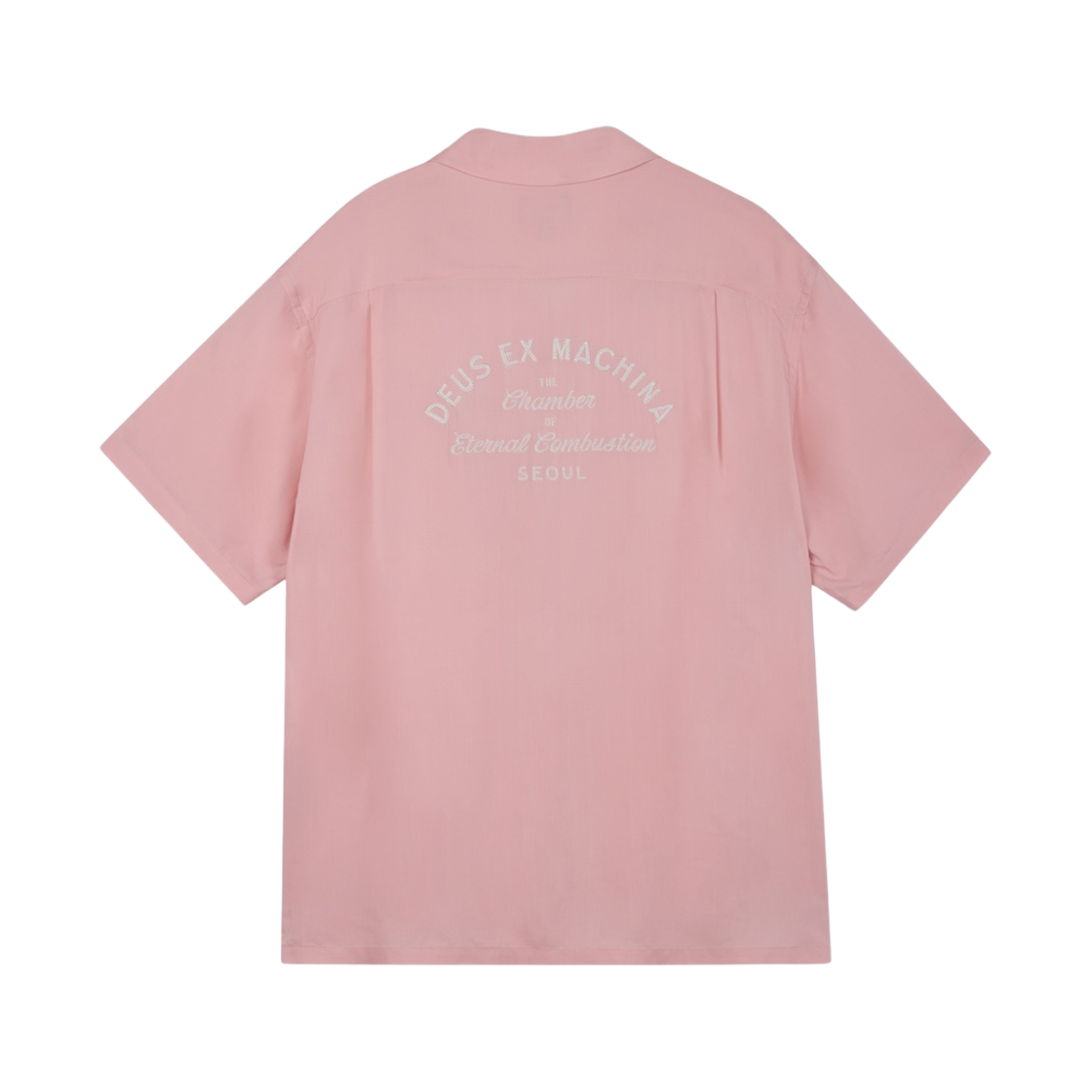 데우스 엑스 마키나 스크립트 어드레스 볼링 셔츠 핑크(Deus Ex Machina Script Address Bowling Shirt Pink) - 2