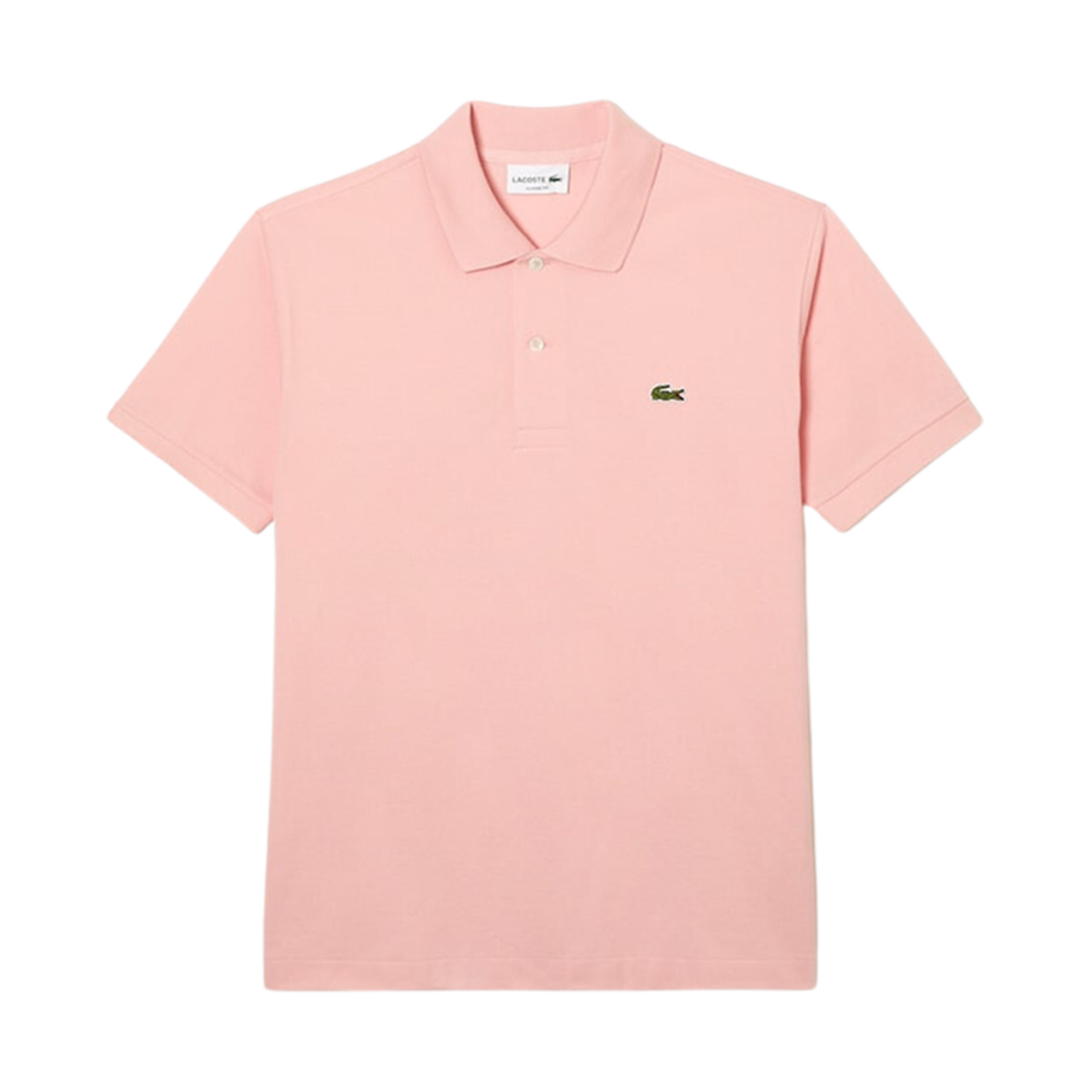 라코스테 오리지널 L.12.12 폴로 셔츠 핑크(Lacoste Original L.12.12 Polo Shirt Pink) - 1