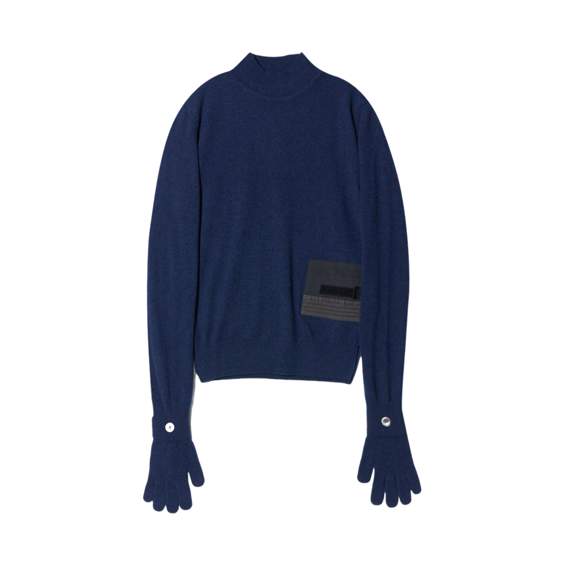 혜인 서 밀리터리 스웨터 w/ 글러브 딥 블루(Hyein Seo Military Sweater w/ Gloves Deep Blue)